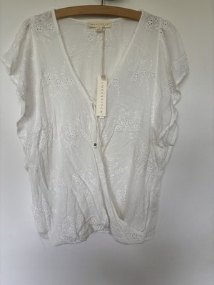 Lovestitch ärmellose Bluse Boho Chic Gr.L, NEU mit Etikett