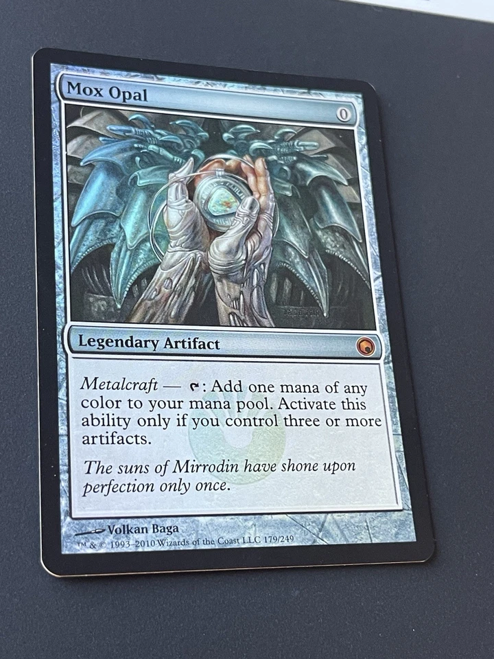 MTG Mox Opal Scars of Mirrodin Foil Card NM MINT Magic the Gathering - Image 3 of 4