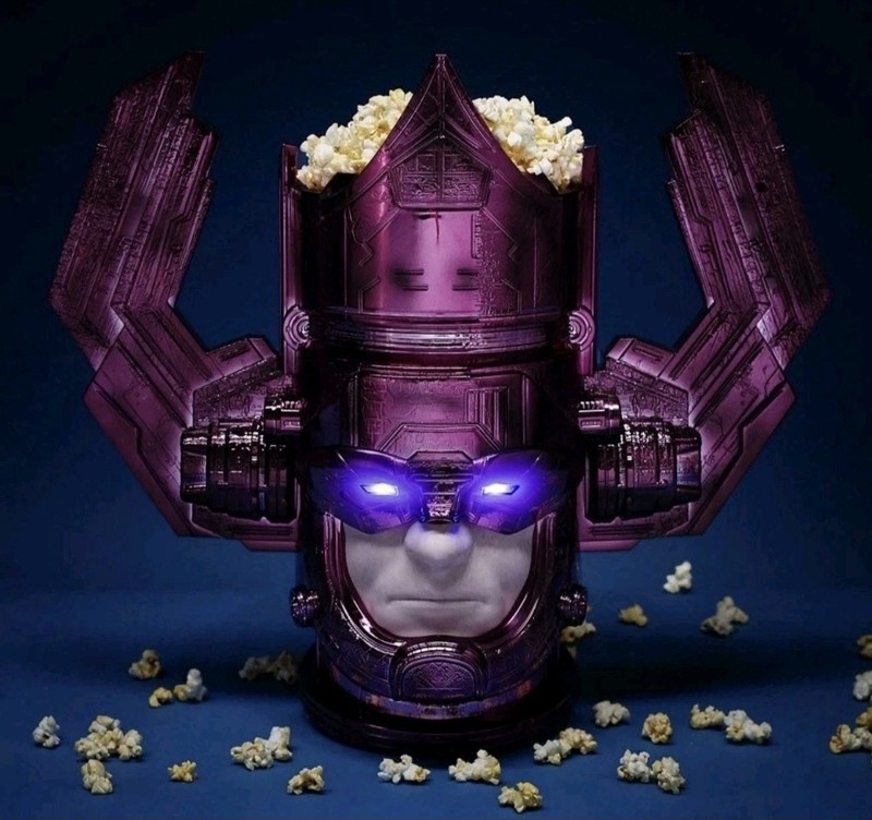 Brand New, Unused Galactus LED Popcorn Bucket – Guinness World Record Hold