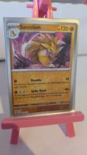 028/165 Sandslash Reverse Holo Rare Scarlet and Violet 151 2023 Pokemon