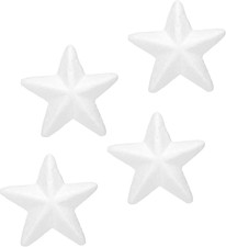 Foam Stars for DIY Arts and Crafts 3.35 X 3.35 Inch Polystyrene Stars for Christ