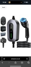 EzGoGo EV Charger Cable Type 2  3 Pin Plug 49.21Ft/15M Electric Car Charger 3kW