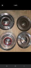 1955-1956 Pontiac Hubcaps Wheel Covers-set Of 4 1955-1956 Pontiac Hubcaps Wheel Covers-set Of 4