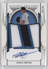 2024 National Treasures Prospect Material Signatures /99 Noble Meyer Auto lz7