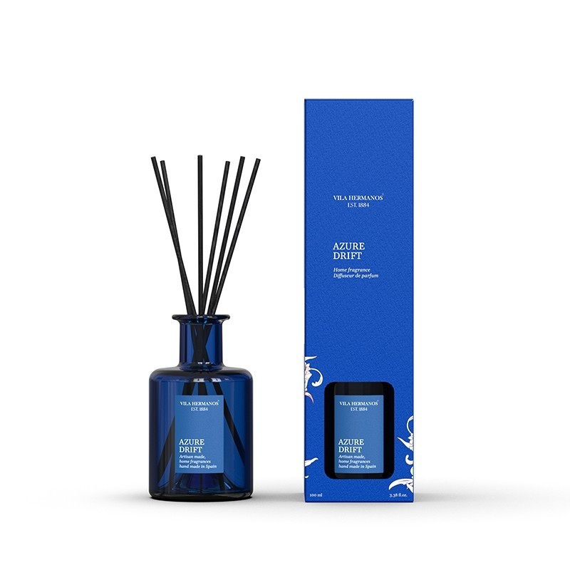 Vila Hermanos Azure Drift Reed Diffuser 3.38 oz Spain NEW IN BOX