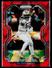 2020 Panini Prizm #249 Demario Davis Prizm Red Ice