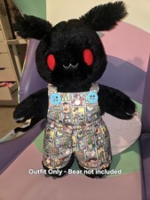 OUTFIT ONLY Build A Bear Toy Cartoon Overalls Kawaii Sanrio Lounge Bear