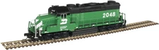 ATLAS (N) 40 004 509 BURLINGTON NORTHERN GP-20 RD# 2058 DCC/LOKSOUND - NEW
