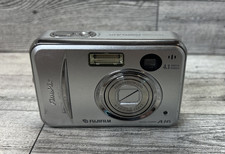 Fujifilm FinePix A345 4.1MP Digital Camera Silver FOR PARTS - UNTESTED - AS IS
