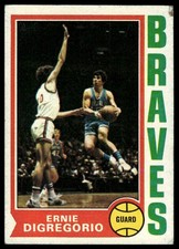 1974-75 Topps #135 Ernie DiGregorio