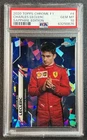 CHARLES LECLERC PSA 10 2020 TOPPS CHROME SAPPHIRE FORMULA 1 #4 ROOKIE REFRACTOR