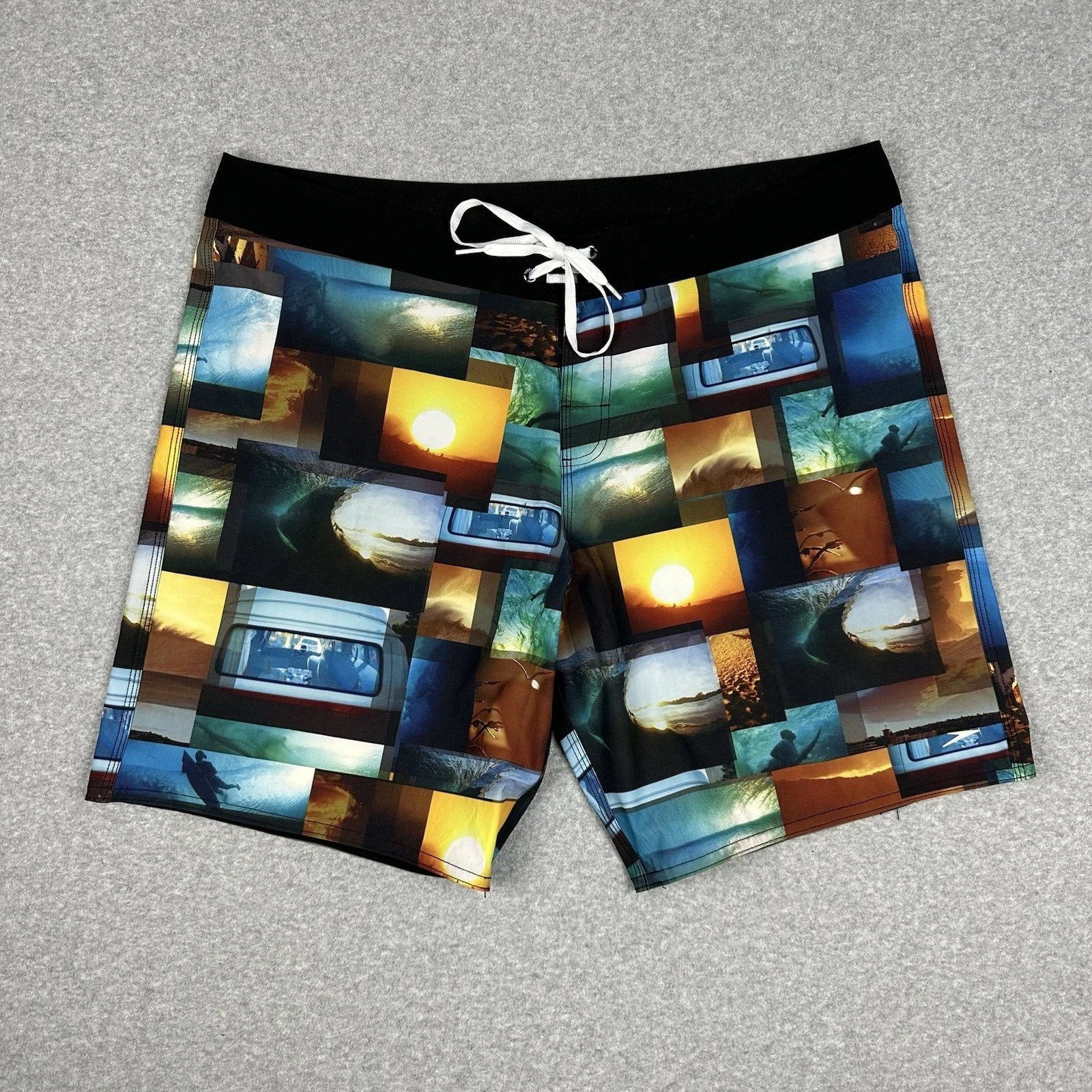 Speedo NWOT Men's Boardshorts Size 40 Drawstring 4 Way Stretch Surf Swim Wear