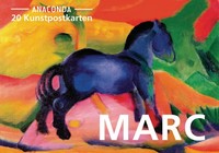 Postkarten-Set Franz Marc 20 Kunstkarten Karton Anaconda Band Kunstkarten