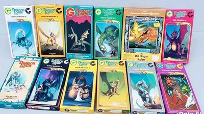 Vintage Grenadier Dragon Lords D&D Ral Partha Leerkartons Konvolut x12