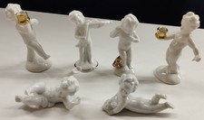 6 Putti in porcellana Ginori e Capodimonte