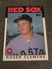 1986 Topps - Roger Clemens #661 RC MLB HOF? Allstar Cy Young M/NM Red Sox 