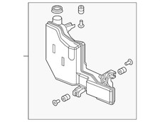 Genuine Honda Engine Air Intake Resonator 17230-51B-H01
