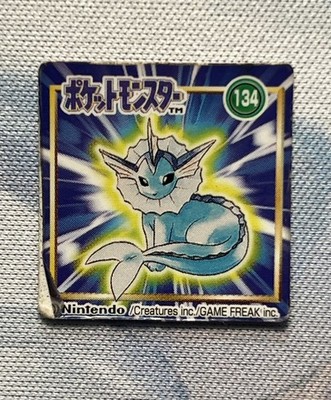 Vaporeon 134 Pokemon Bros 1997 Game Boy Mini Card Nintendo Vintage Japanese DMG