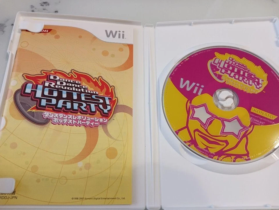 DANCE DANCE REVOLUTION HOTTEST PARTY Nintendo Wii NTSC-J (Japan) Japanese versio - Image 2 of 3