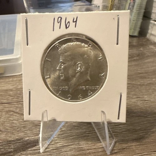 1964 Kennedy Half Dollar Silver Uncirculated 50C US Coin