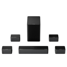 ULTIMEA 7.1 Dolby Atmos Soundbar with 6.5" Wireless Subwoofer 460W, Poseidon D80