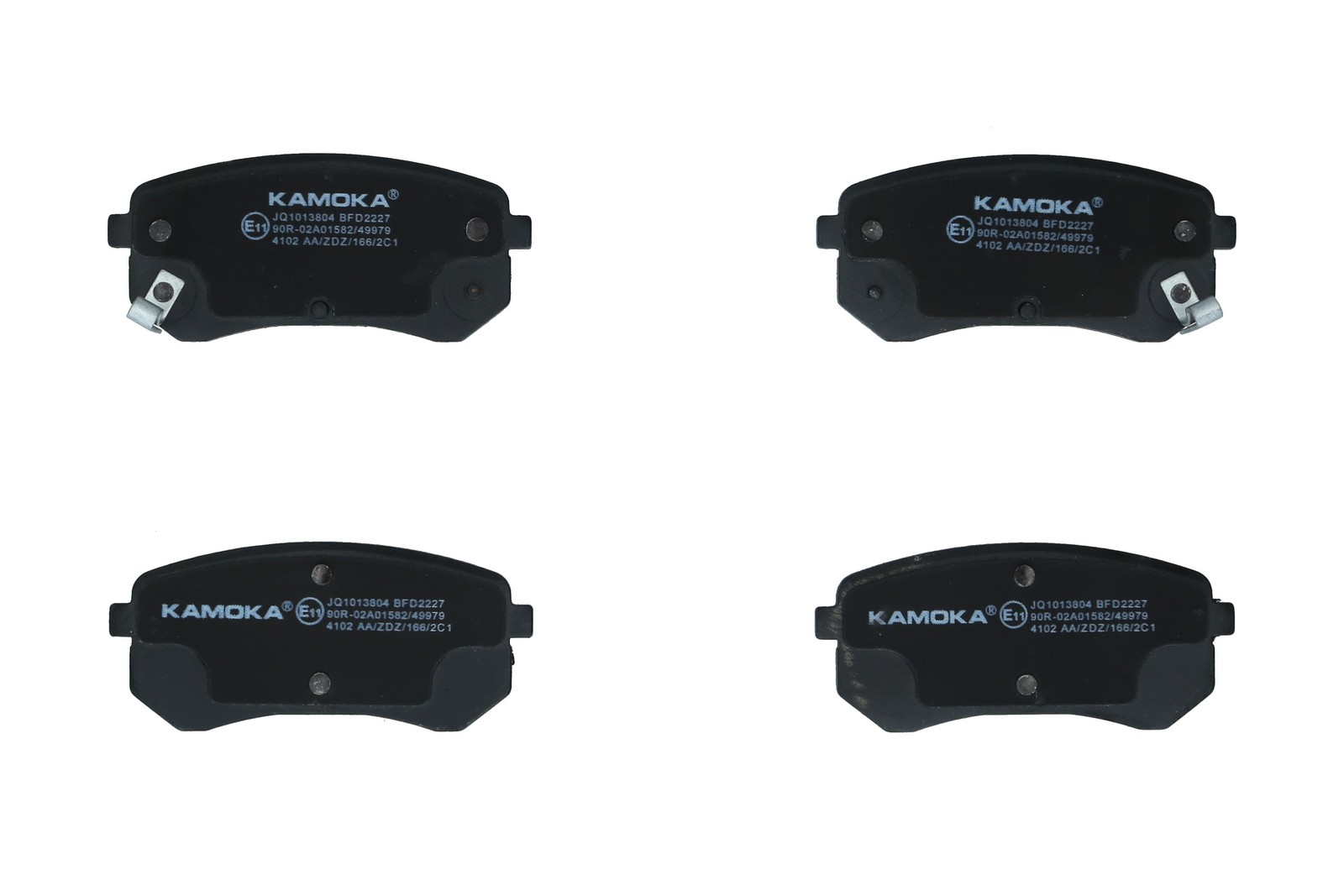 Fits KAMOKA UK�ADY HAMULCOWE JQ1013804 HAM PADS. BACK. HYUNDAI I10 08 ⭐UK Stock⭐