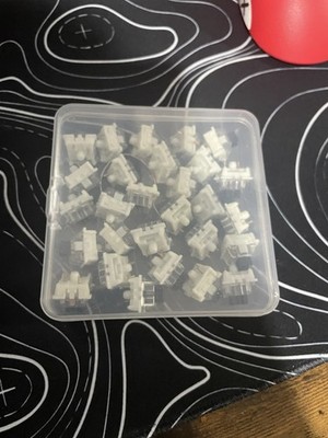 28 Black Mechanical Keyboard Switches   DIY Replacement