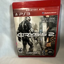Electronic Arts Crysis 2 Greatest Hits Sony PlayStation 3 PS3 Game Manual M