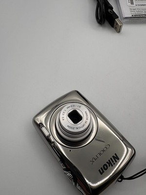 Nikon COOLPIX S01 10.1MP Digital Camera - Mirror silver for sale