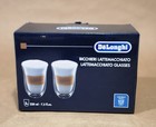 DeLonghi Double Walled Thermo Cappuccino Glasses, Set of 2 - 220ml  7,5 fl OzNEW — photo 1