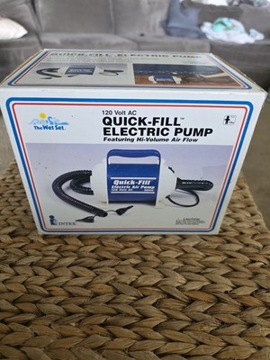Intex Quick-Fill Electric Air Pump Inflator And Deflator ￼