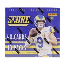 2022 Panini Score Football Hobby Box