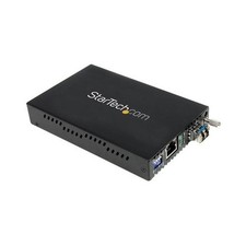 Startech ET1000S40LC2 GIGABIT ETHERNET FIBER MEDIA CONVERTER GBE COPPER TO SM FI