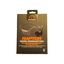 Walker's Raptor Bone Conduction Headset Hearing Protection GWP-BCON Walker New!