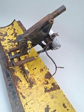 Hitch Mounted 8ft Snow Plow Blade Puller W Cart - Working When Removed