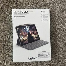 Logitech Slim Folio Keyboard Case for iPad 10th Gen  A16 920-011368 New Sealed