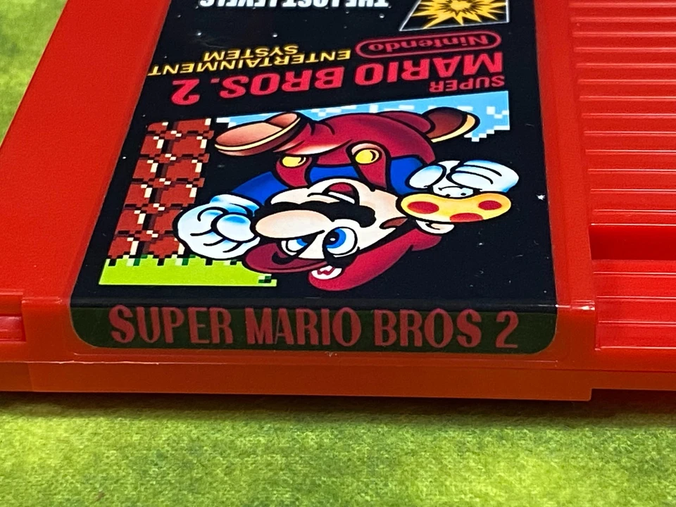 Super Mario Bros 2 The Lost Levels SMB2J Game Nintendo NES Famicom USA NTSC !!!! - Image 4 of 4