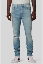 Hudson x Brandon Williams Men's Blue Cotton Denim Draft Day Jeans 30W 34L