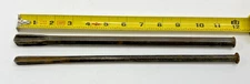 2 Masonry Tool 12" & 10" Star Point Chisel ~ Oxford 5/8" & Vaughn Bushnell 1/2"