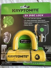 HIGH SECURITY KRYPTONITE DISC PADLOCK SCOOTER BIKE MOTORCYCLE CHAIN ATV LOCK
