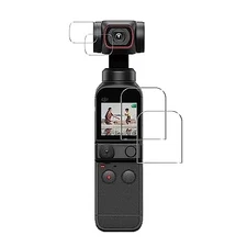 2+2-Piece Set of Made in Japan Asahi Glass Screen Protectors for DJI OSMO POCKET