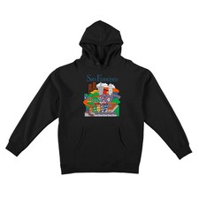 Real Skateboards Hoody SF Travel Black