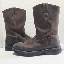WOLVERINE Men's Size 11 M Wellington Pull-On Ride Comfort Work Farm Boots