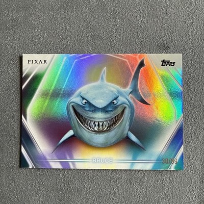 2026 Topps Disney Neon Bruce #83 Gold Parallel /50 Finding Nemo