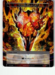 Fire Magic Stone CFC-097 Curse of the Frozen Casket Force of Will Foil Common