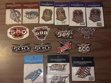 Lot of 18 Indy 500 and Brickyard 400 Patches
