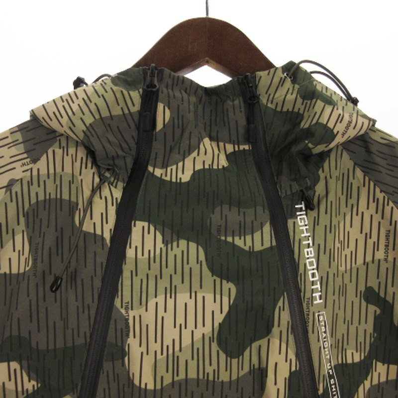 Tightbooth Tbpr Rain Camo 3Layer Mountain Parka Camouflage Tightbooth Tbpr Rain Camo 3Layer Mountain Parka Camouflage