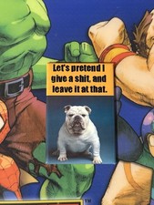 English Bulldog Dog Fridge Magnet - Good Shape