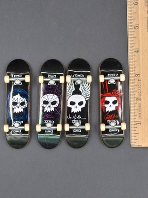 Lot of 4 Vintage Tech Deck Zero Fingerboards