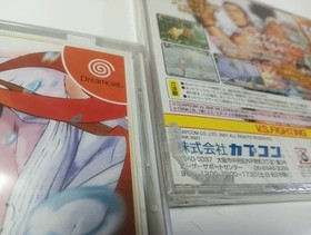 CAPCOM VS SNK MILLENNIUM FIGHT 2000 And PRO set Dreamcast Sega Japan Import F/S